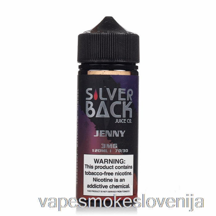 Vape Za Enkratno Uporabo Jenny - Silverback Juice Co. - 120 Ml 6 Mg